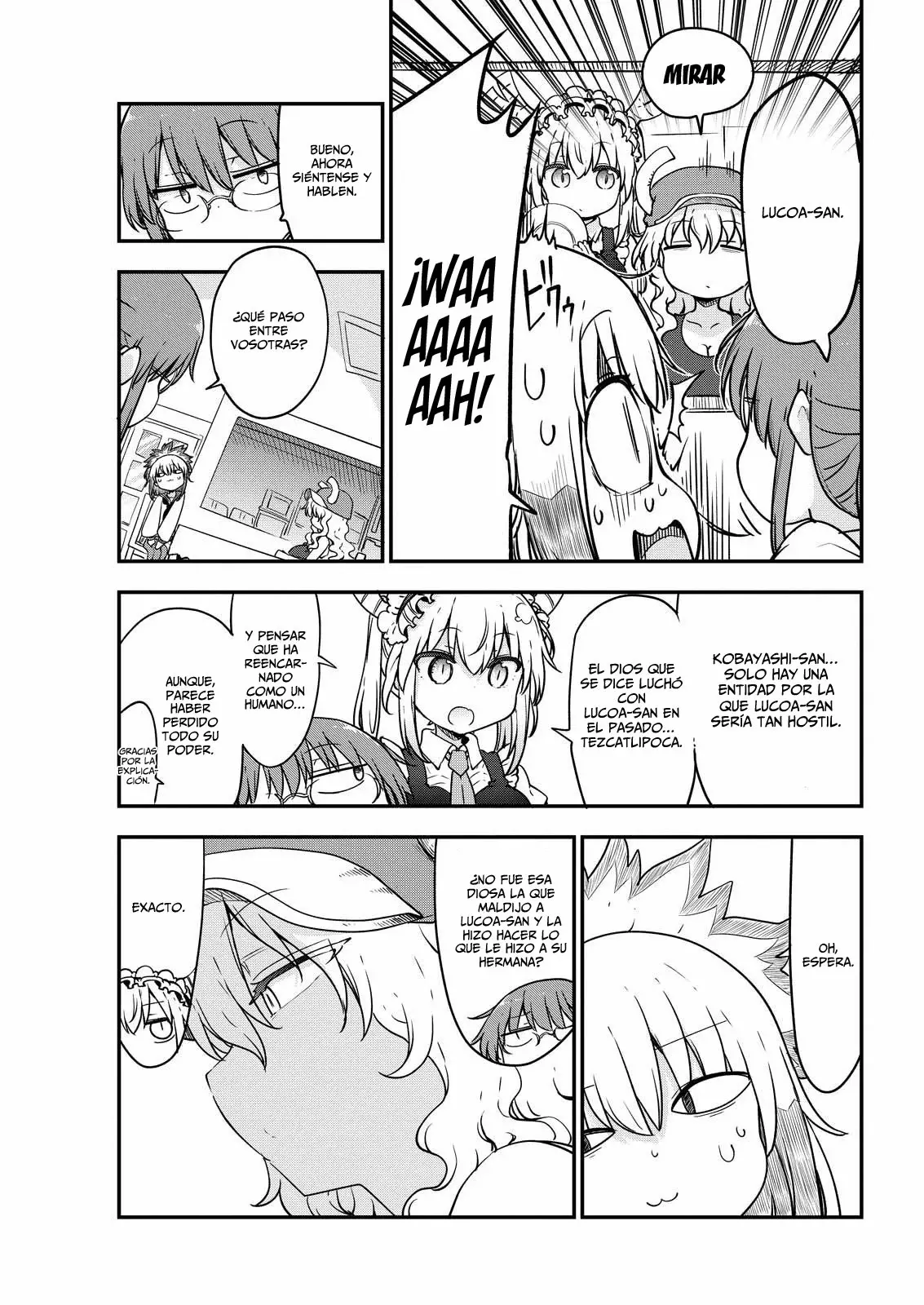Kobayashi-san Chi no Maid Dragon Capítulo 169 - Página 12 en español