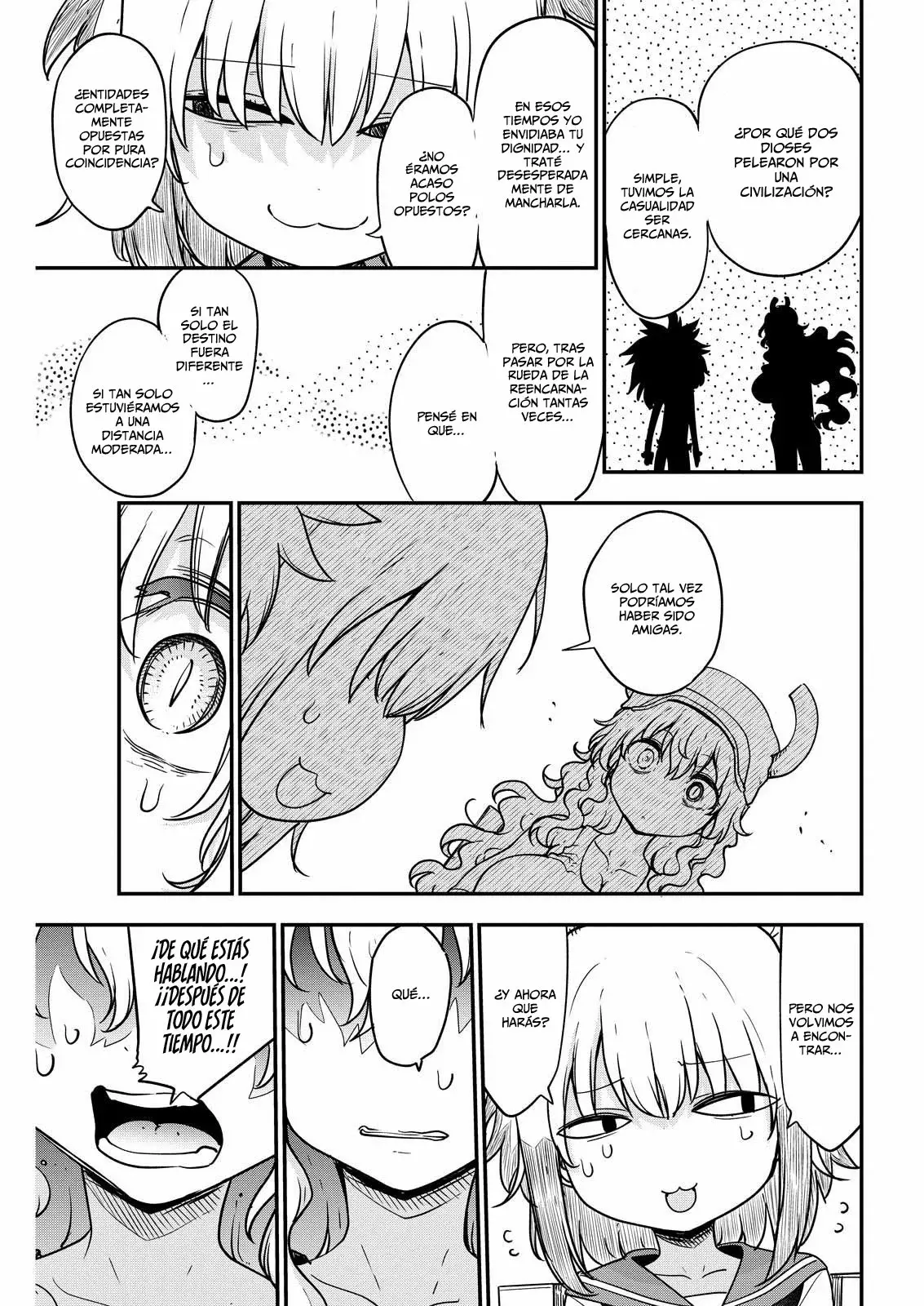 Kobayashi-san Chi no Maid Dragon Capítulo 169 - Página 14 en español