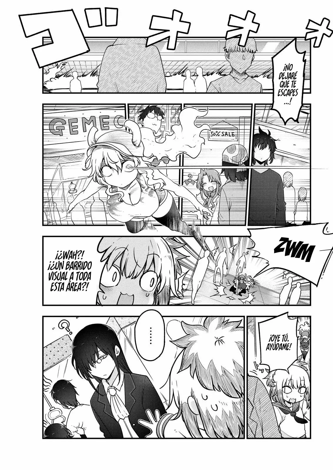 Kobayashi-san Chi no Maid Dragon Capítulo 169 - Página 8 en español