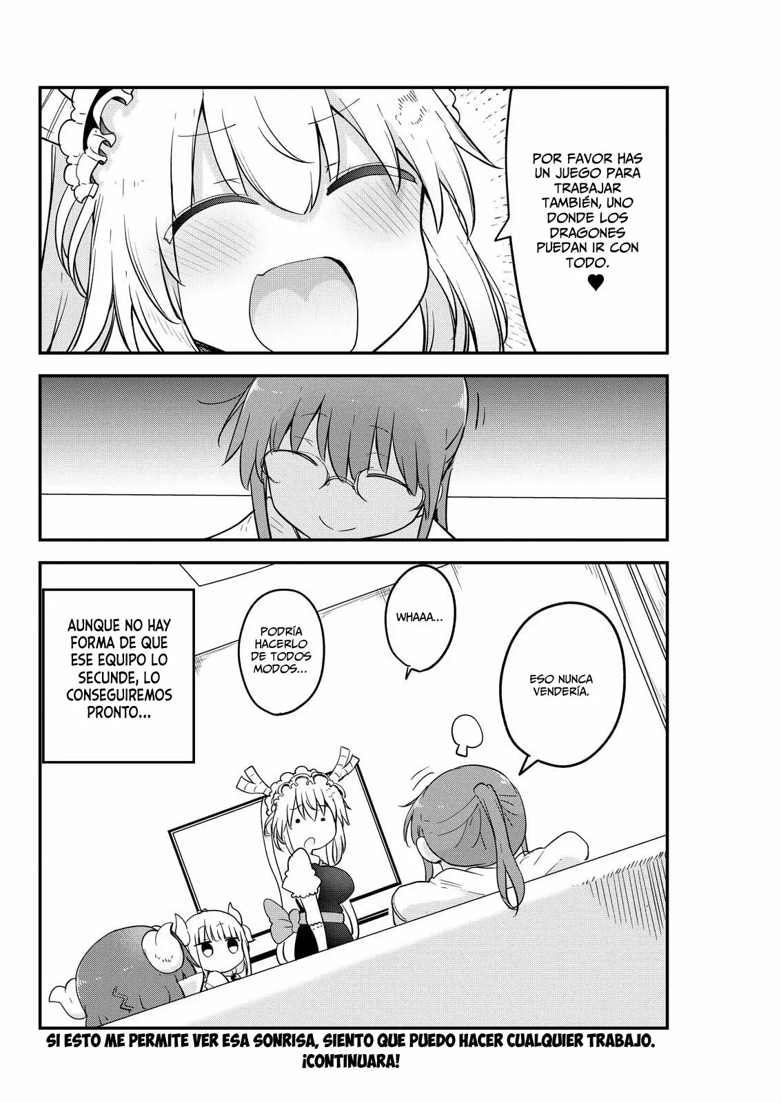 Kobayashi-san Chi no Maid Dragon Capítulo 170 - Página 15 en español