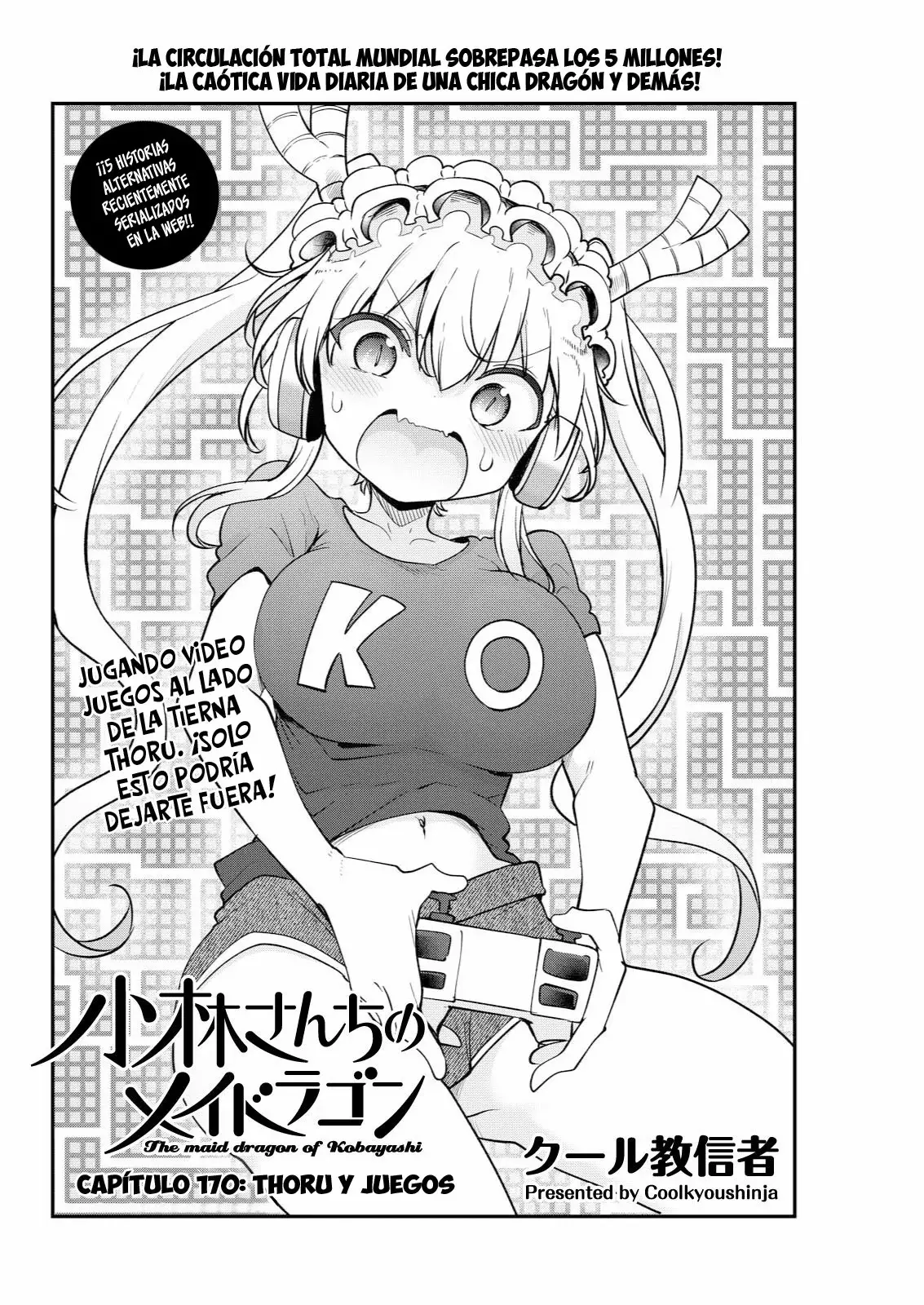 Kobayashi-san Chi no Maid Dragon Capítulo 170 - Página 3 en español