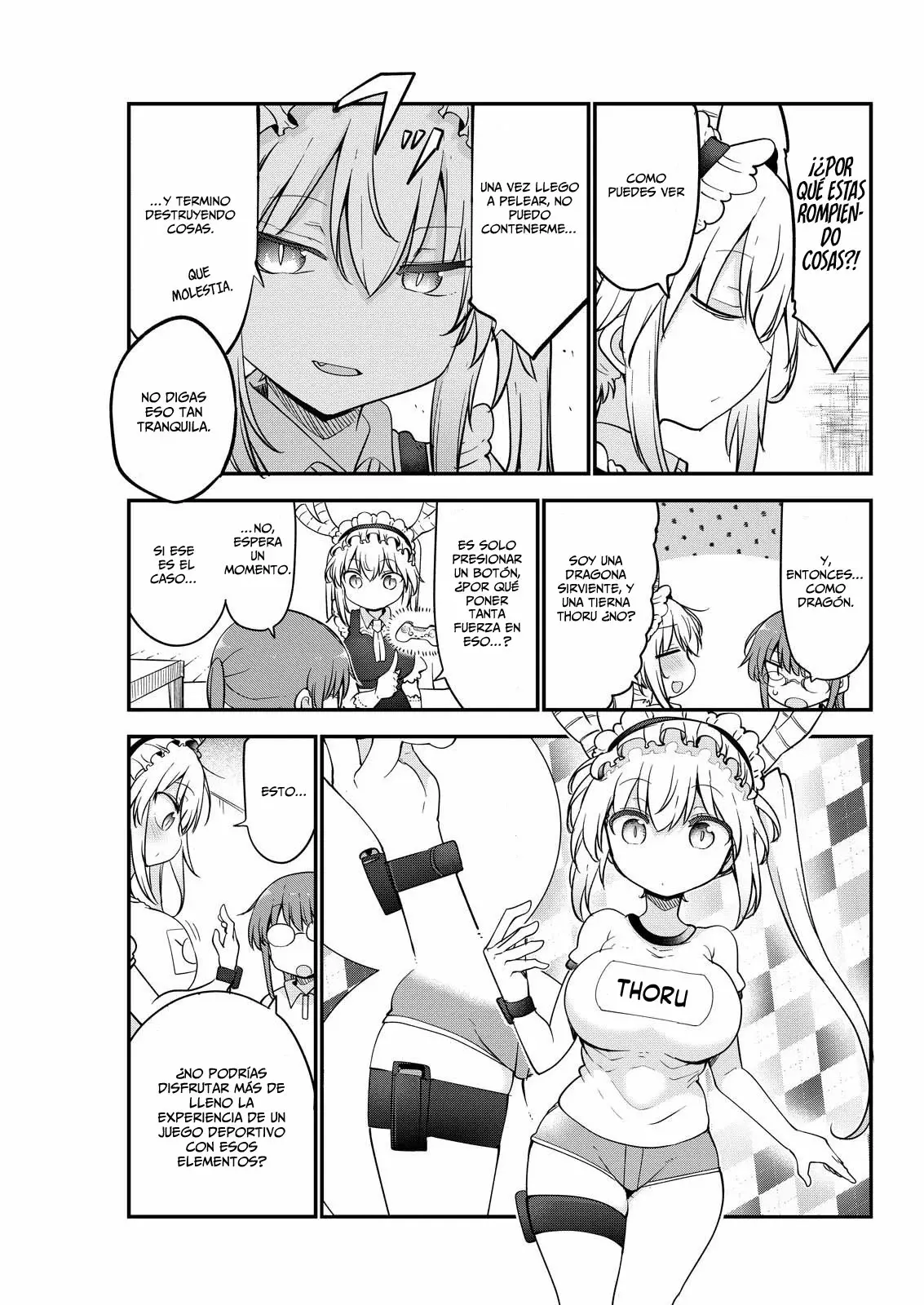 Kobayashi-san Chi no Maid Dragon Capítulo 170 - Página 6 en español