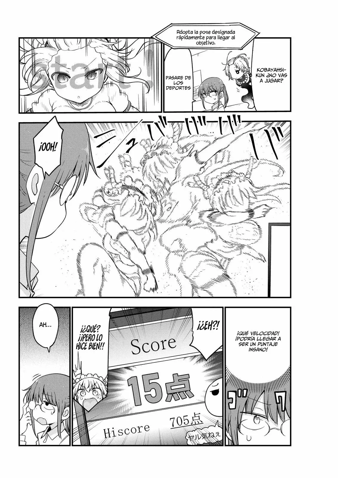 Kobayashi-san Chi no Maid Dragon Capítulo 170 - Página 7 en español