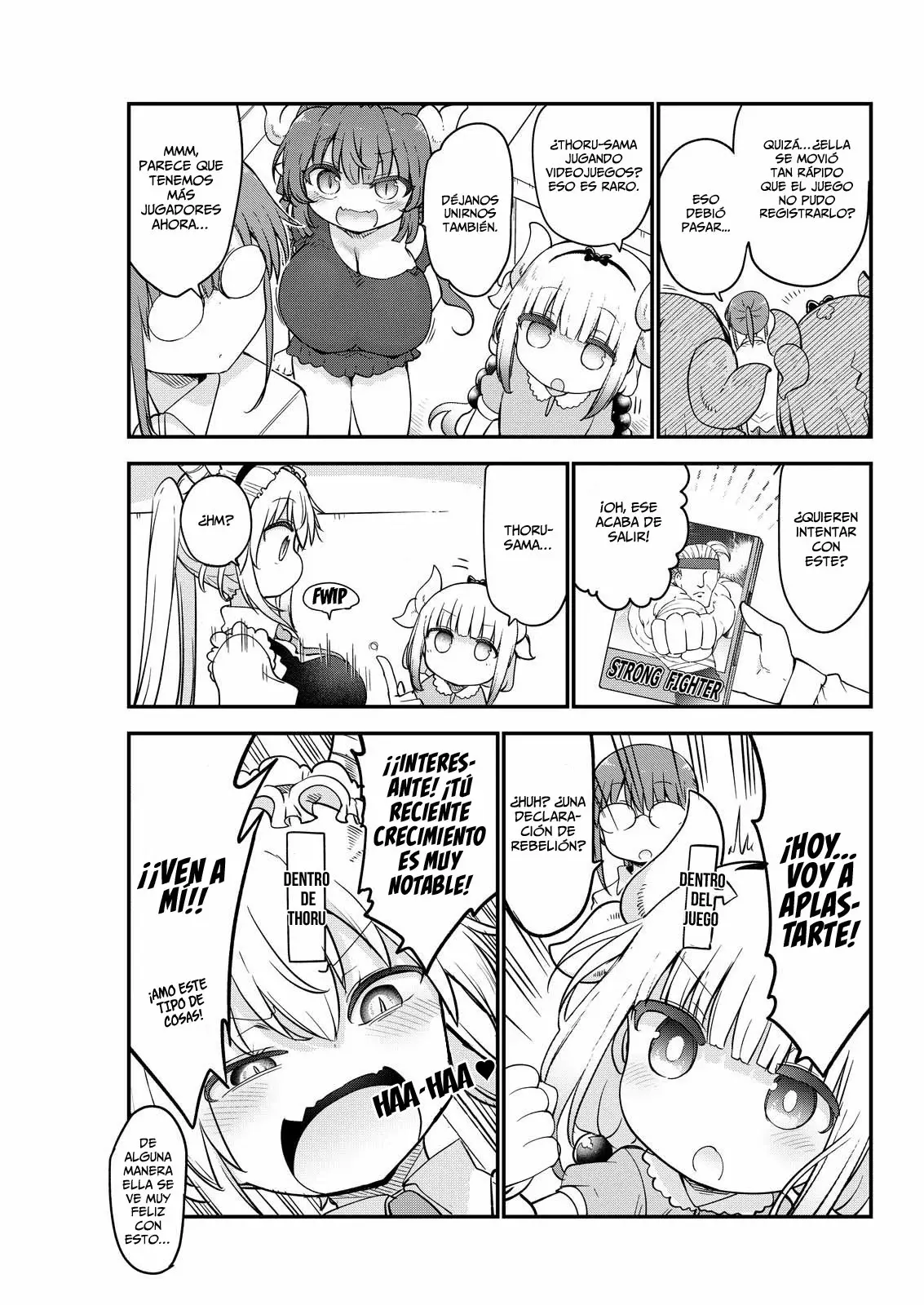 Kobayashi-san Chi no Maid Dragon Capítulo 170 - Página 8 en español