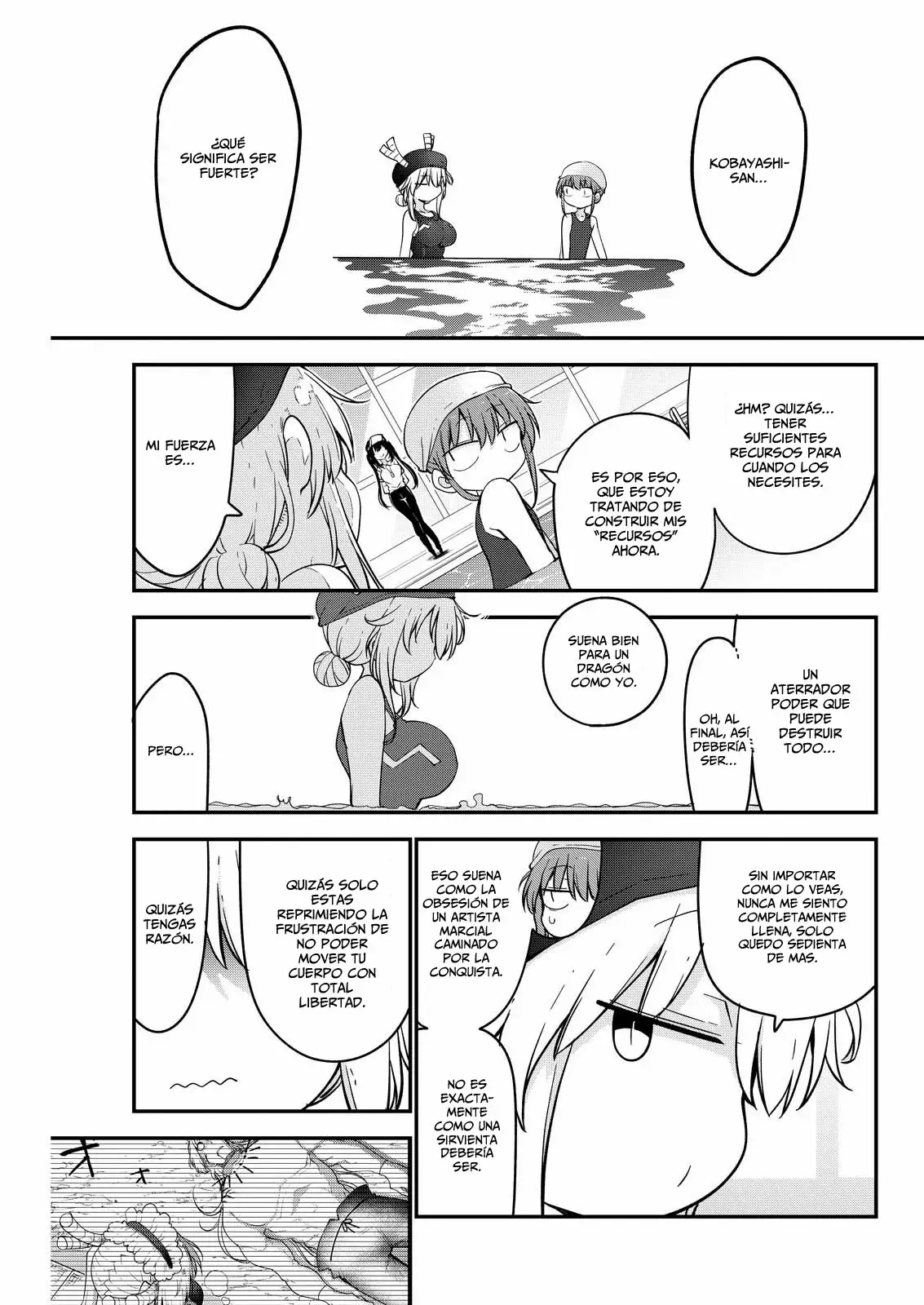 Kobayashi-san Chi no Maid Dragon Capítulo 171 - Página 10 en español