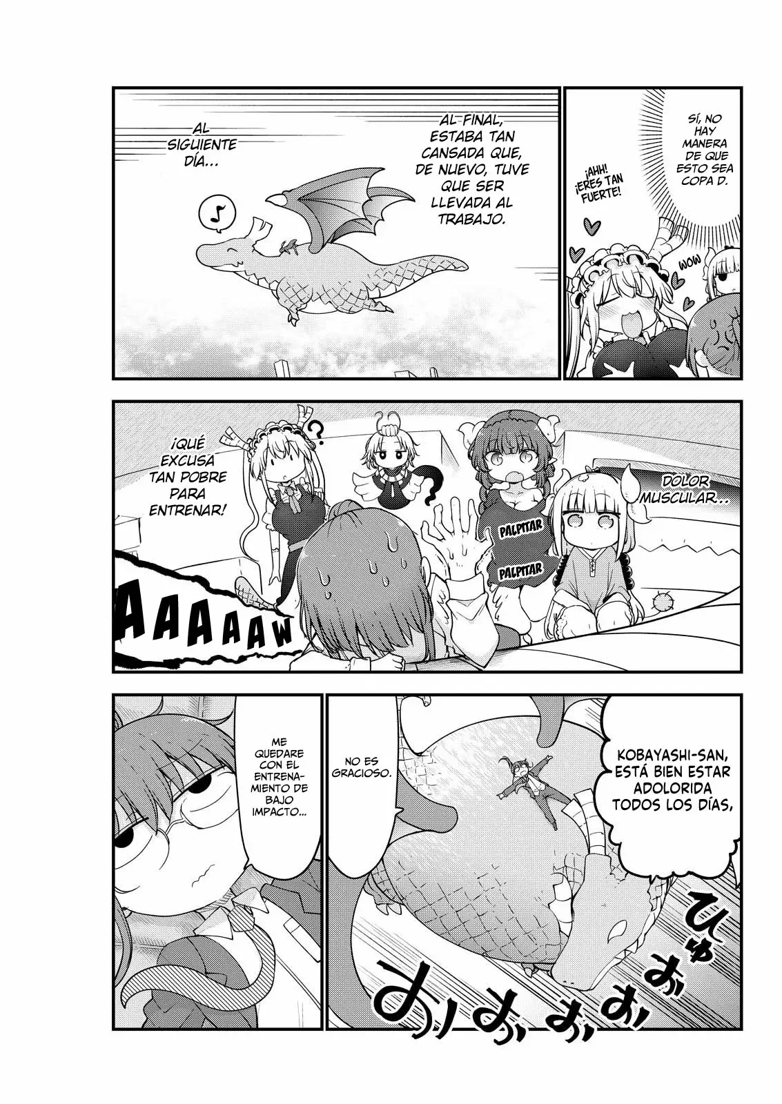 Kobayashi-san Chi no Maid Dragon Capítulo 171 - Página 8 en español