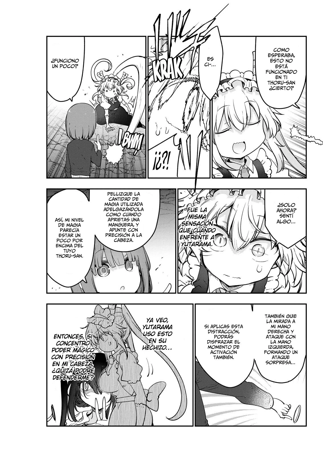 Kobayashi-san Chi no Maid Dragon Capítulo 175 - Página 10 en español