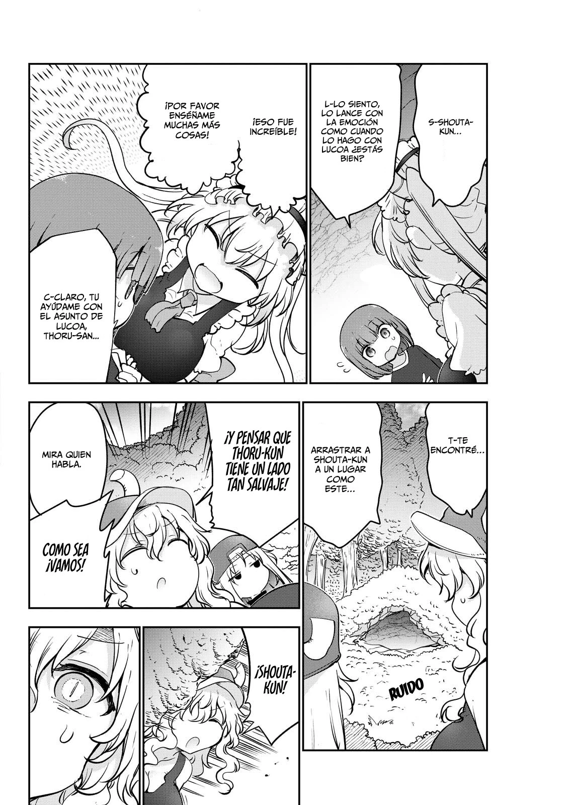 Kobayashi-san Chi no Maid Dragon Capítulo 175 - Página 11 en español