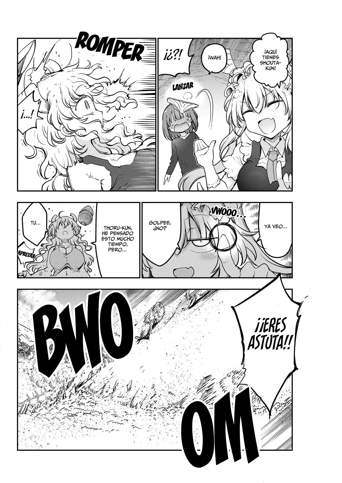 Kobayashi-san Chi no Maid Dragon Capítulo 175 - Página 13 en español