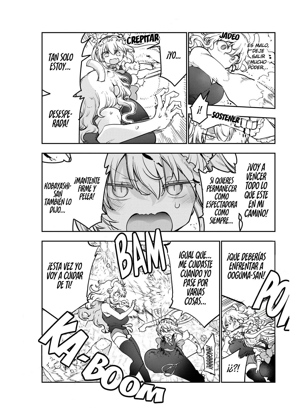 Kobayashi-san Chi no Maid Dragon Capítulo 175 - Página 14 en español