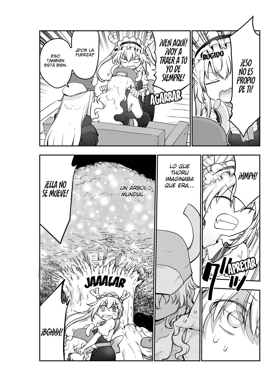 Kobayashi-san Chi no Maid Dragon Capítulo 175 - Página 4 en español