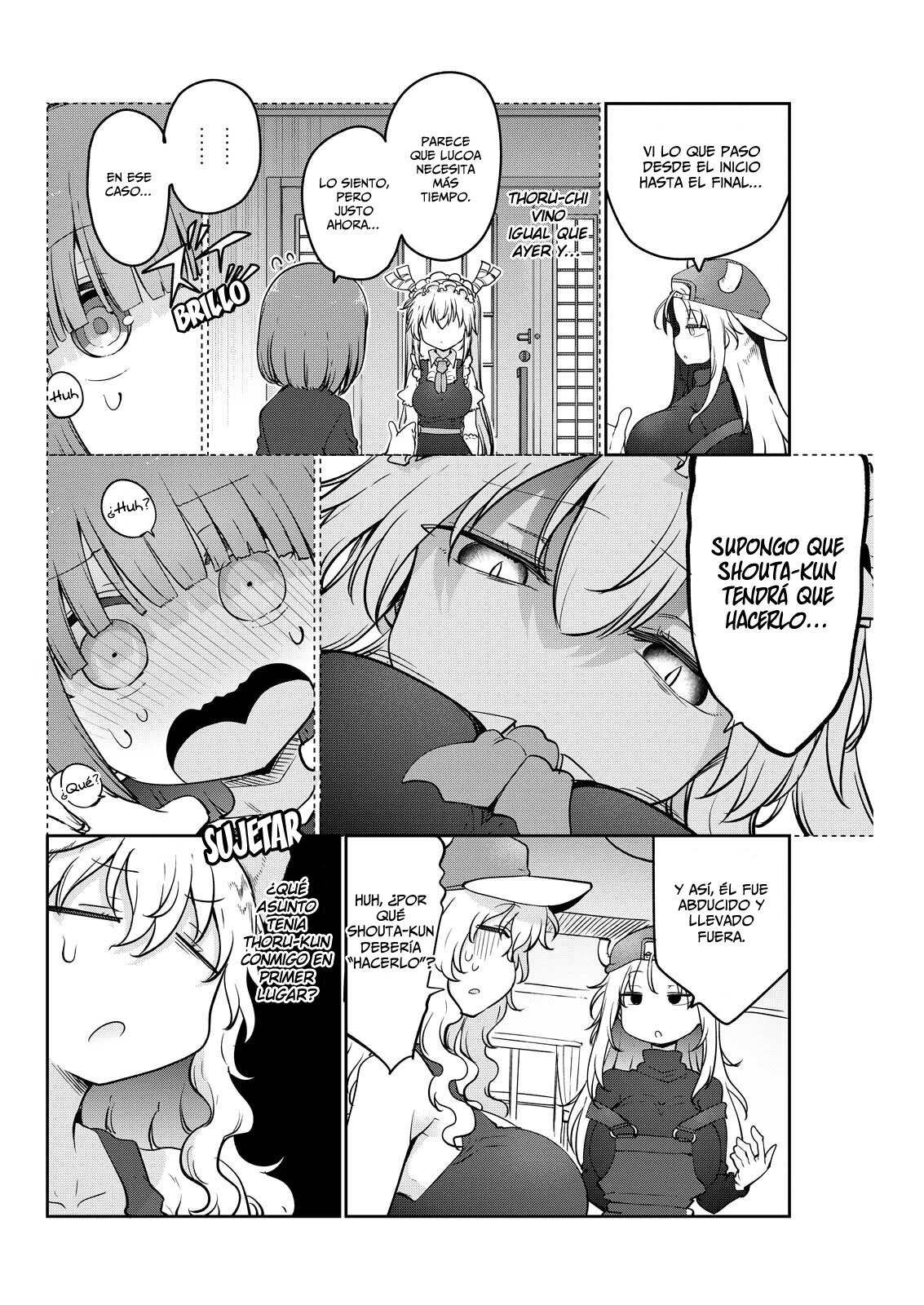 Kobayashi-san Chi no Maid Dragon Capítulo 175 - Página 7 en español