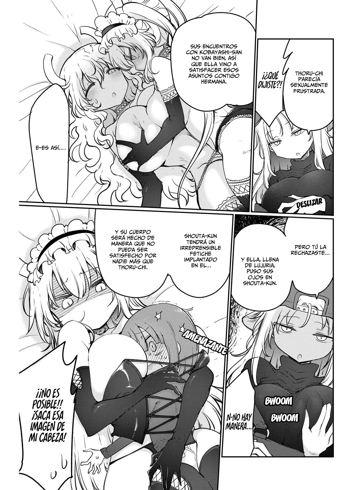 Kobayashi-san Chi no Maid Dragon Capítulo 175 - Página 8 en español