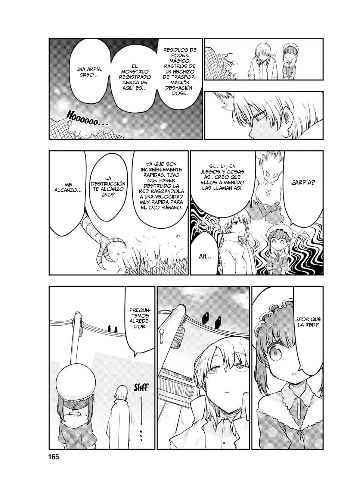 Kobayashi-san Chi no Maid Dragon Capítulo 185 - Página 10 en español