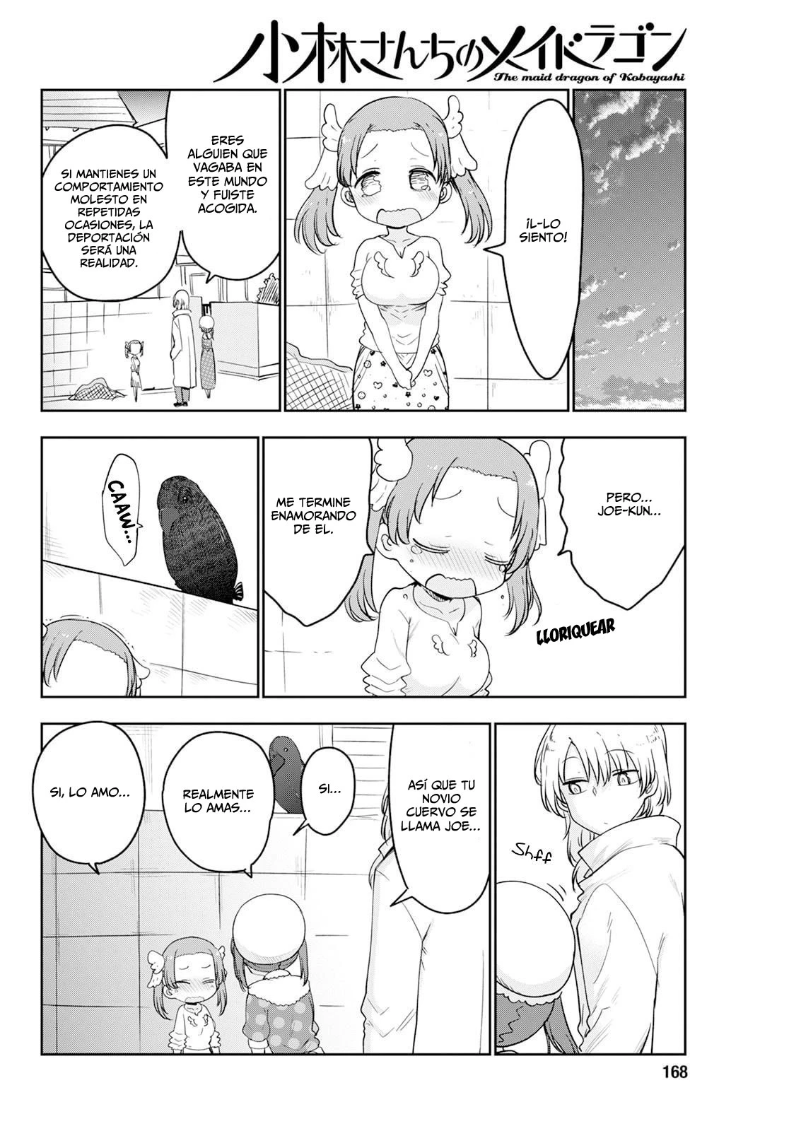 Kobayashi-san Chi no Maid Dragon Capítulo 185 - Página 13 en español