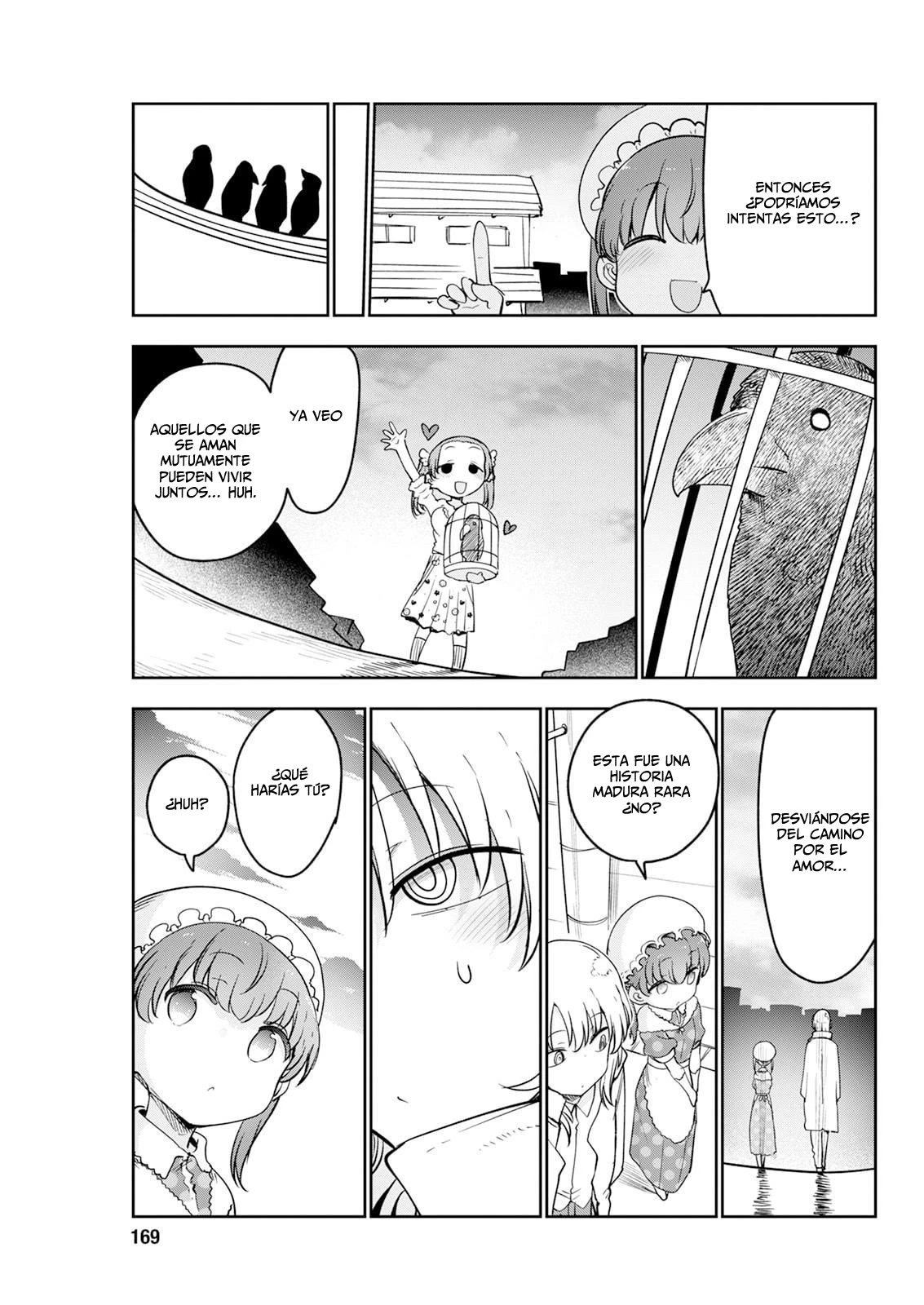 Kobayashi-san Chi no Maid Dragon Capítulo 185 - Página 14 en español