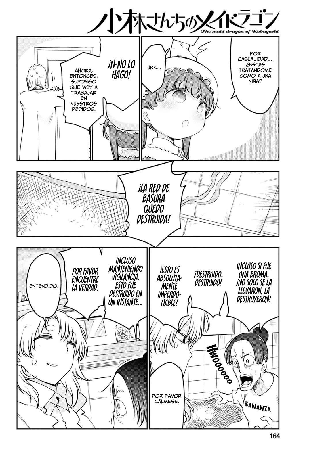 Kobayashi-san Chi no Maid Dragon Capítulo 185 - Página 9 en español