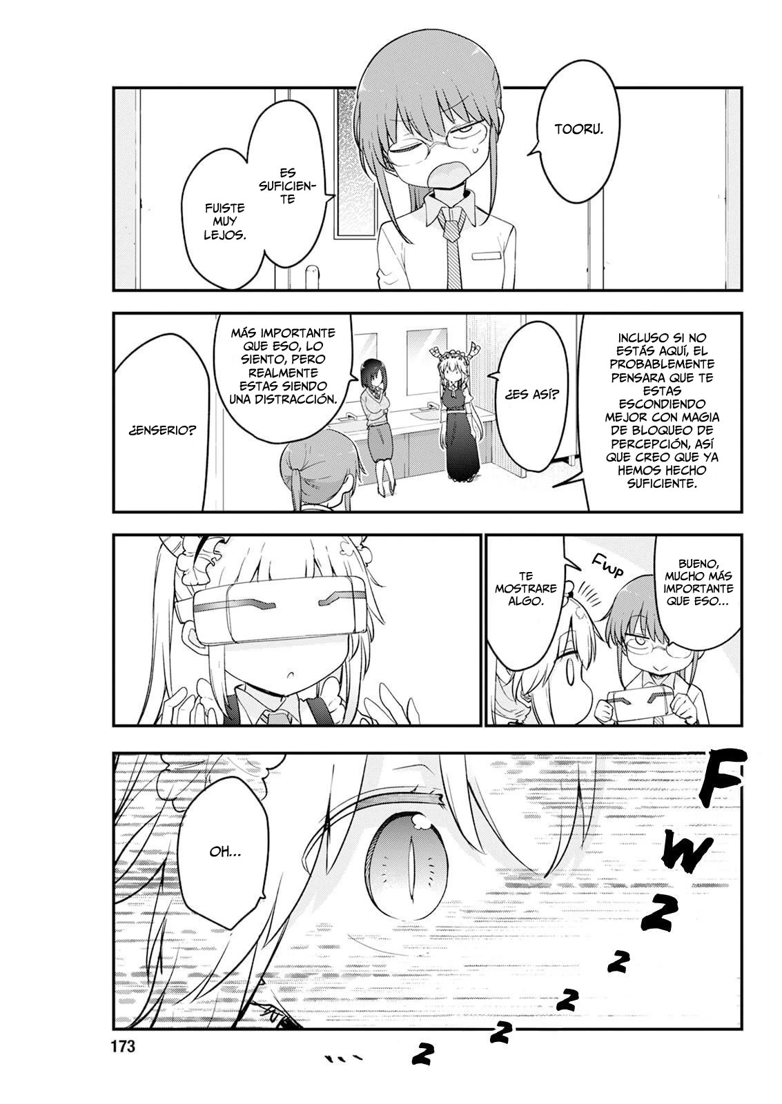 Kobayashi-san Chi no Maid Dragon Capítulo 186 - Página 14 en español