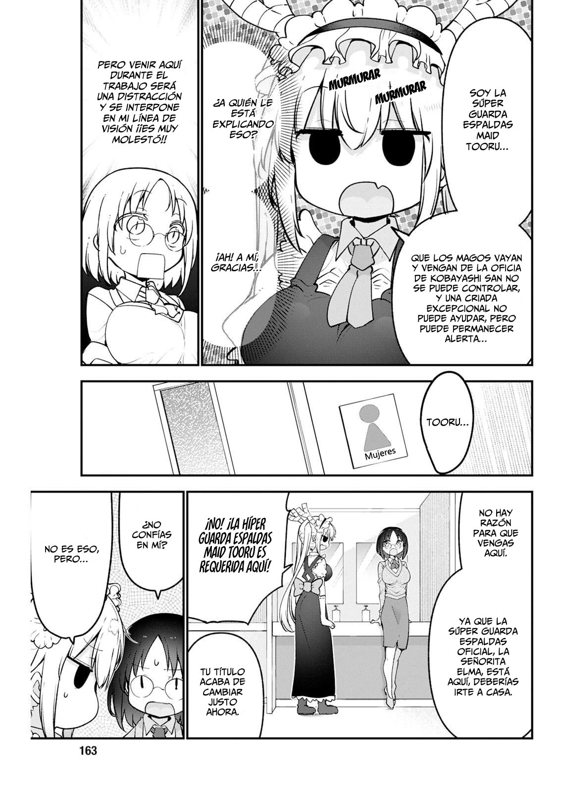 Kobayashi-san Chi no Maid Dragon Capítulo 186 - Página 4 en español