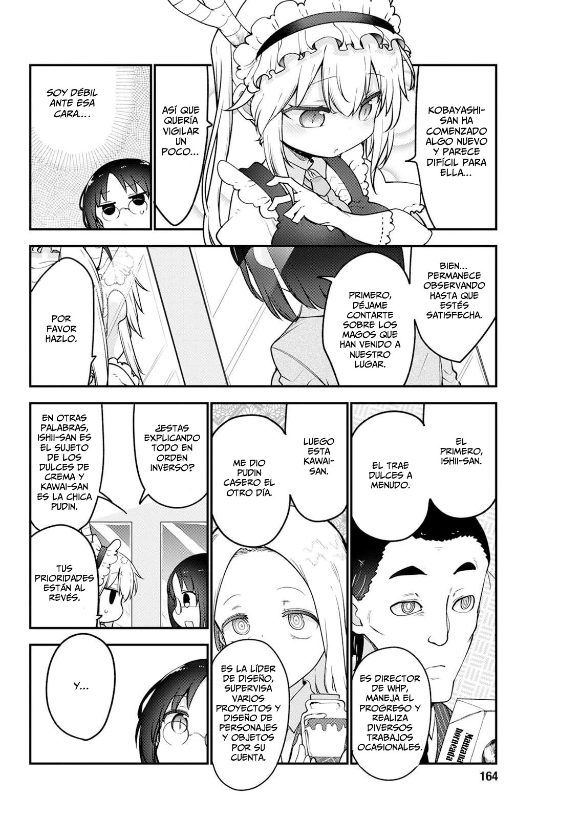 Kobayashi-san Chi no Maid Dragon Capítulo 186 - Página 5 en español