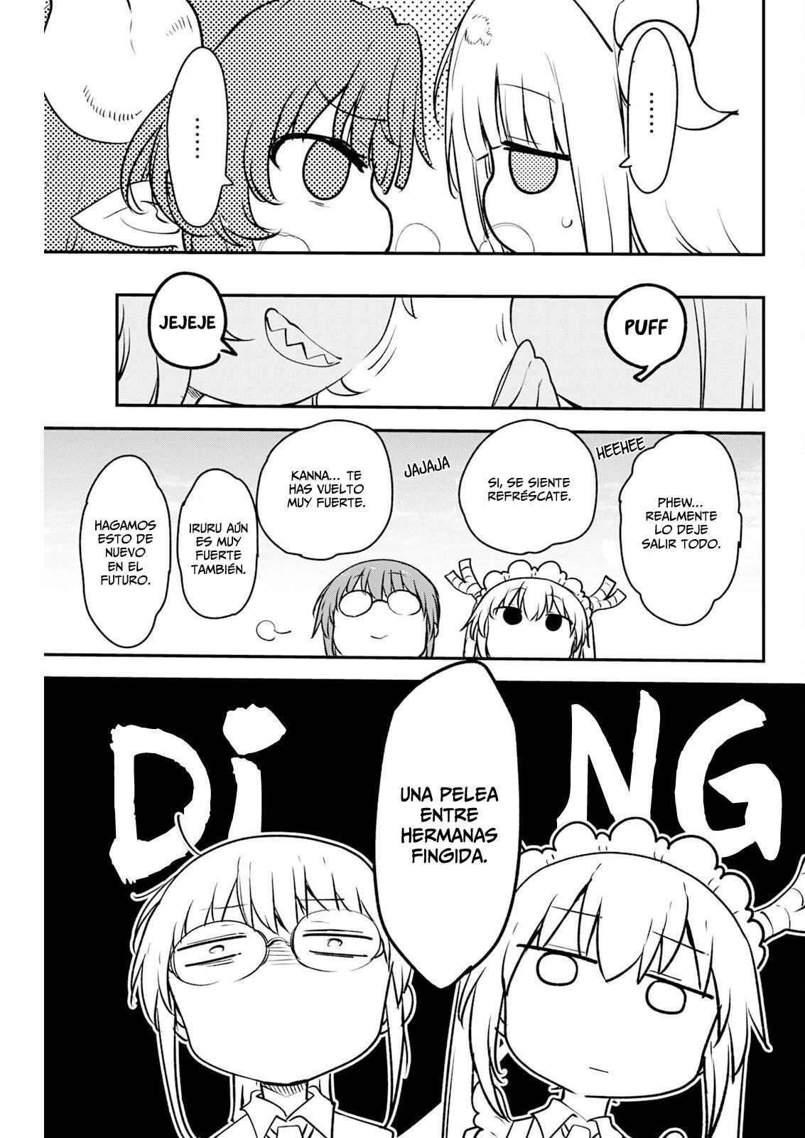 Kobayashi-san Chi no Maid Dragon Capítulo 187 - Página 14 en español