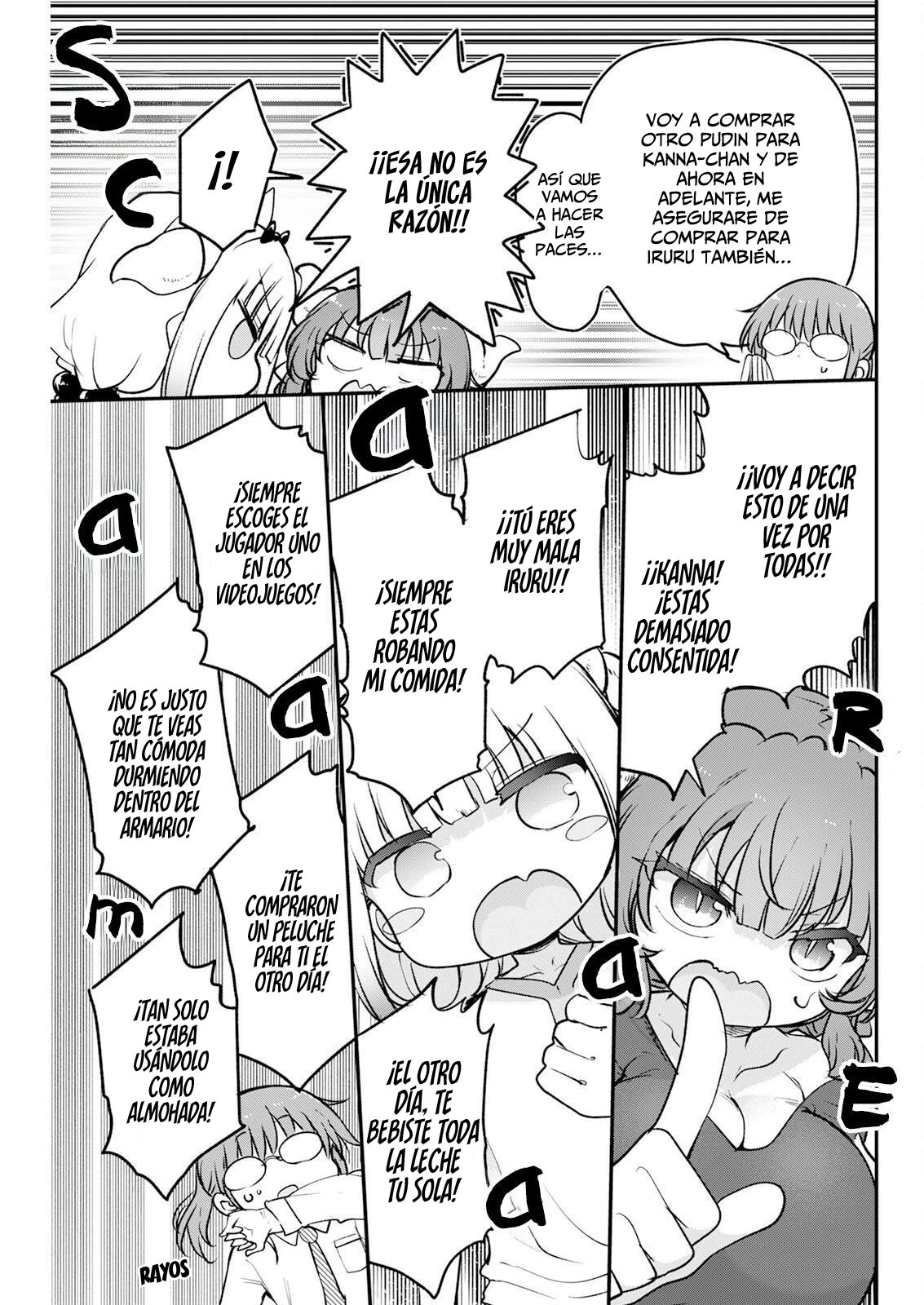 Kobayashi-san Chi no Maid Dragon Capítulo 187 - Página 6 en español