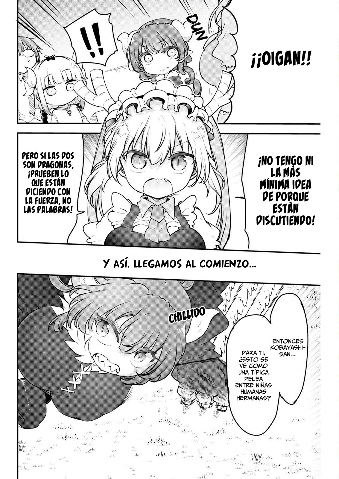 Kobayashi-san Chi no Maid Dragon Capítulo 187 - Página 7 en español