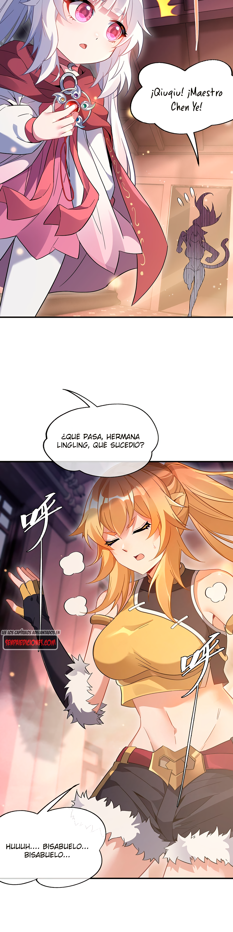 Mis Aprendices Femeninas en el Futuro serán Peces Gordos Capítulo 237 - Página 9 en español