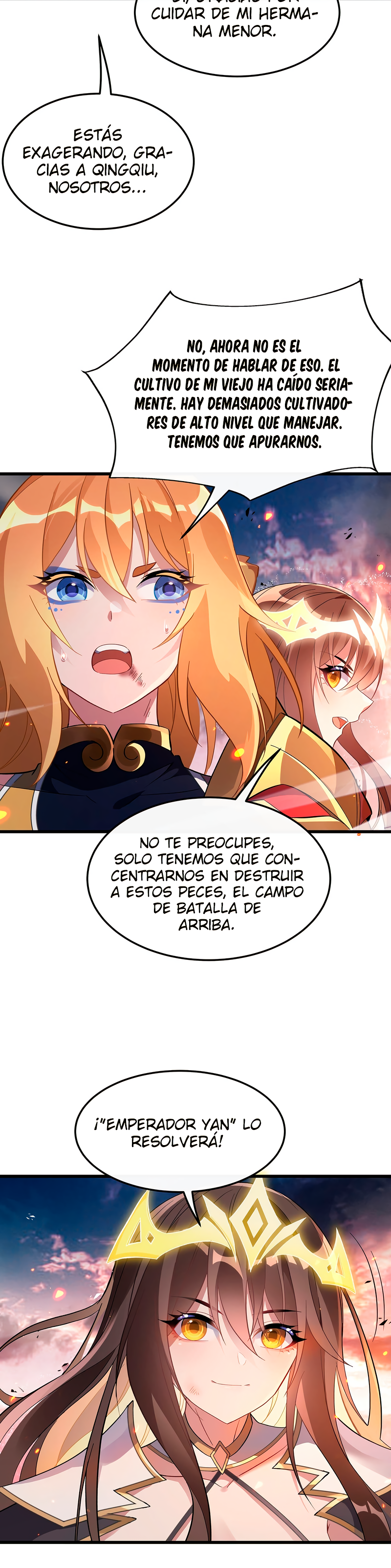 Mis Aprendices Femeninas en el Futuro serán Peces Gordos Capítulo 242 - Página 22 en español