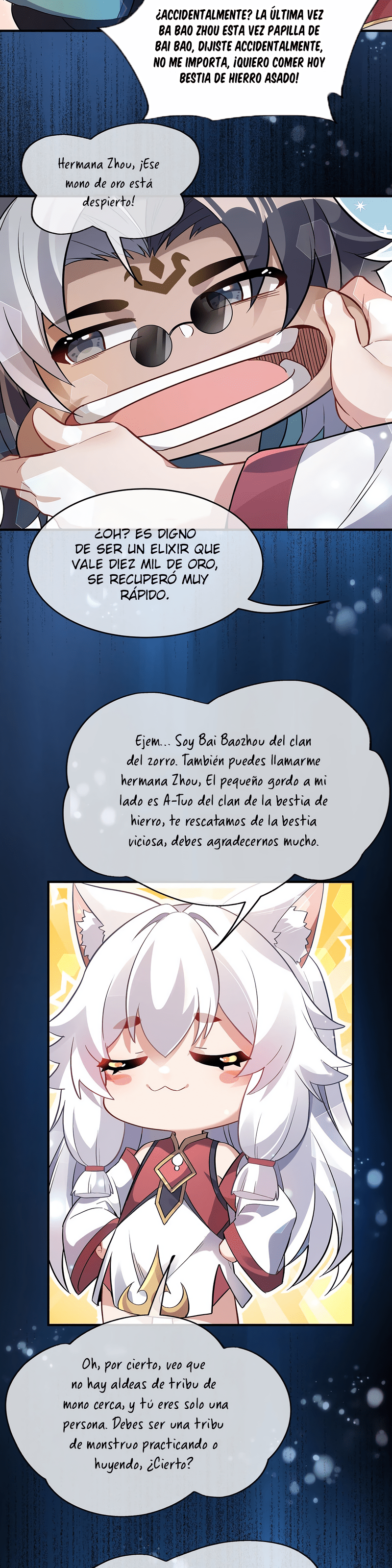 Mis Aprendices Femeninas en el Futuro serán Peces Gordos Capítulo 246 - Página 8 en español