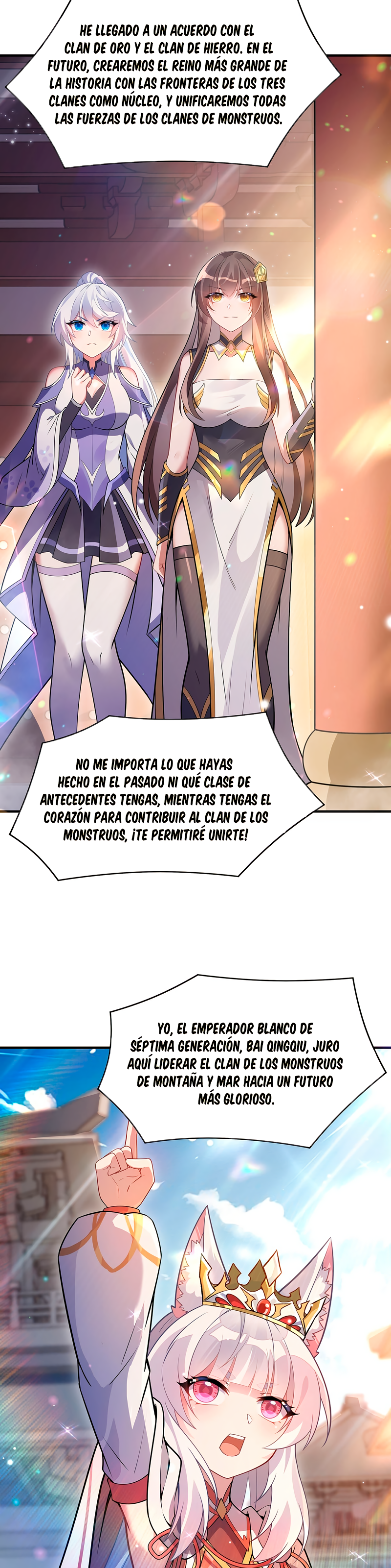 Mis Aprendices Femeninas en el Futuro serán Peces Gordos Capítulo 251 - Página 19 en español