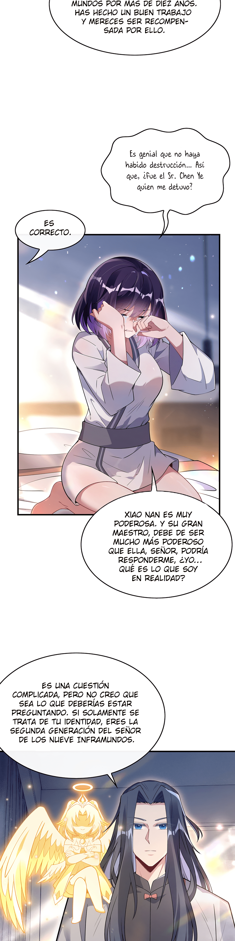 Mis Aprendices Femeninas en el Futuro serán Peces Gordos Capítulo 266 - Página 18 en español