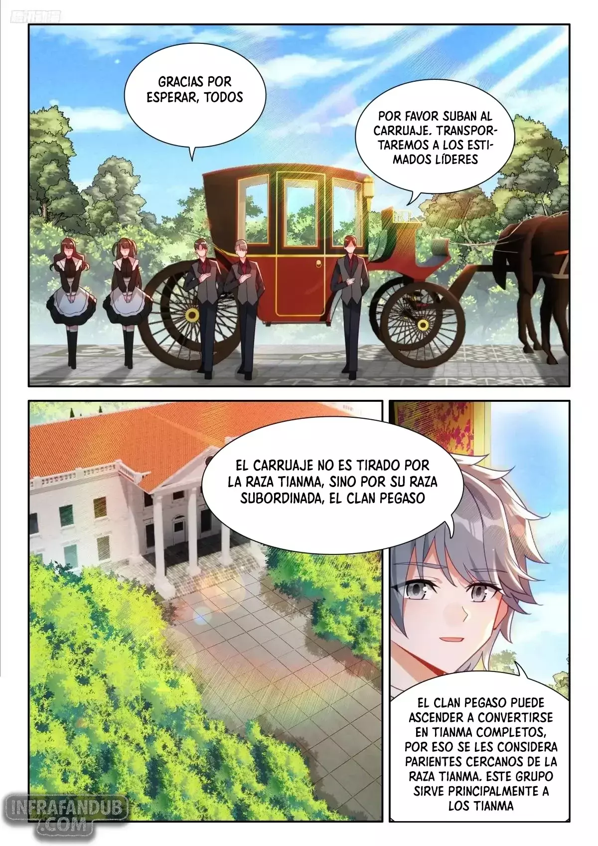 Combat Continent IV Capítulo 558 - Página 12 en español