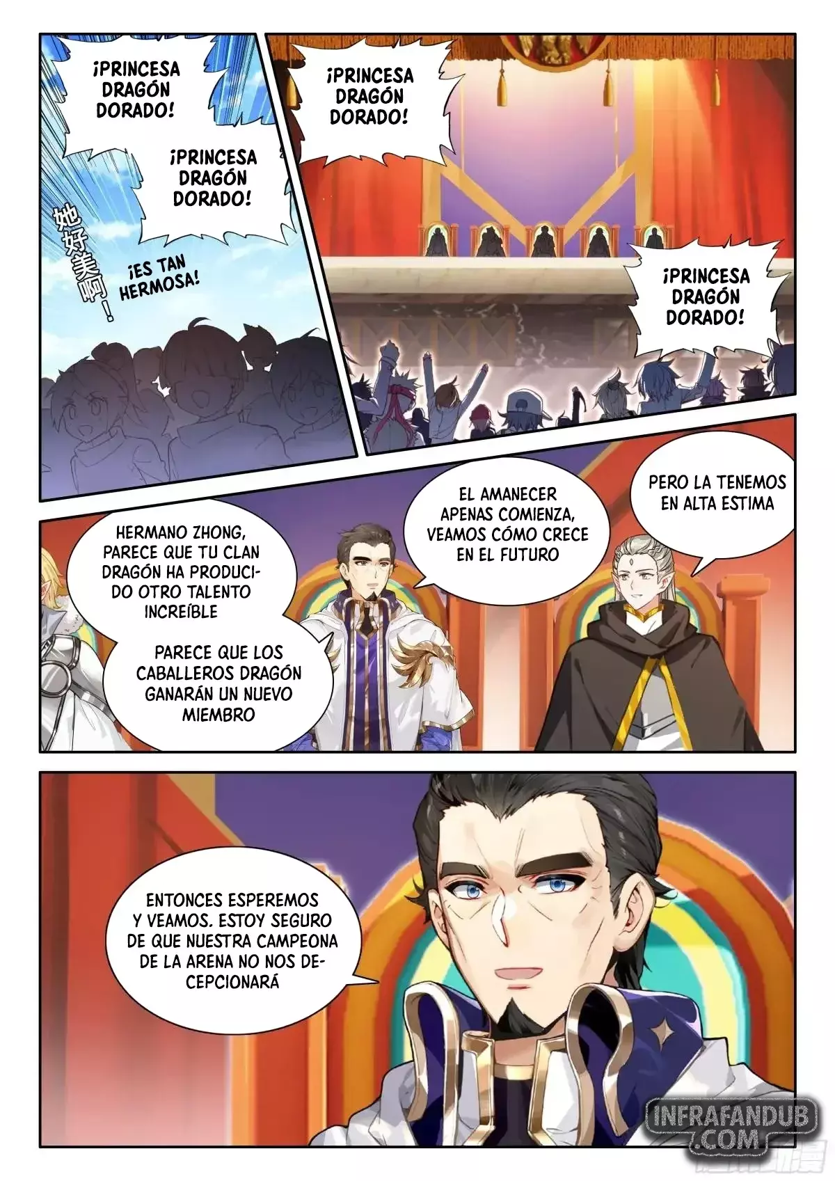 Combat Continent IV Capítulo 560 - Página 13 en español