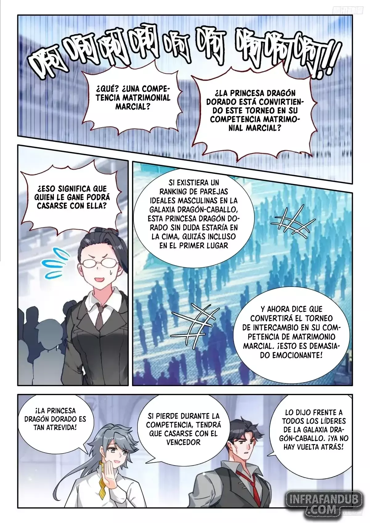 Combat Continent IV Capítulo 561 - Página 11 en español