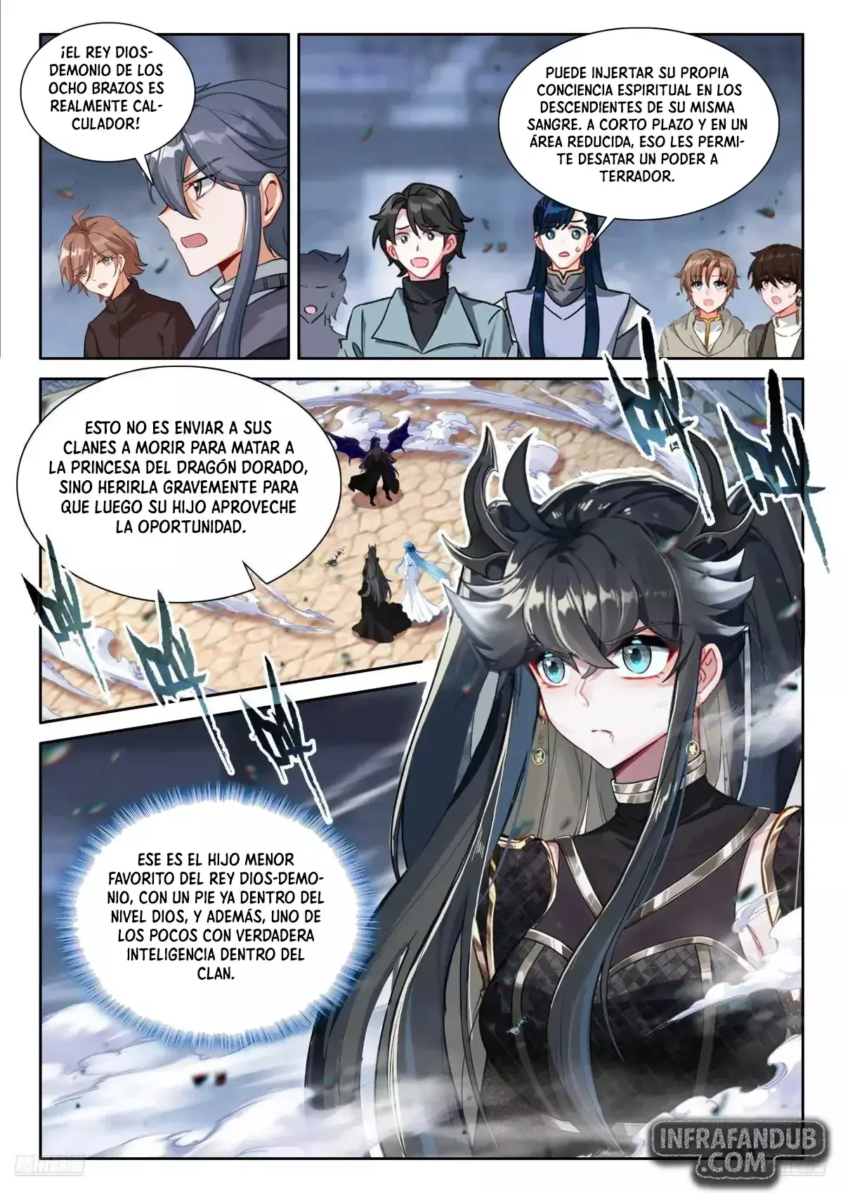 Combat Continent IV Capítulo 571 - Página 12 en español