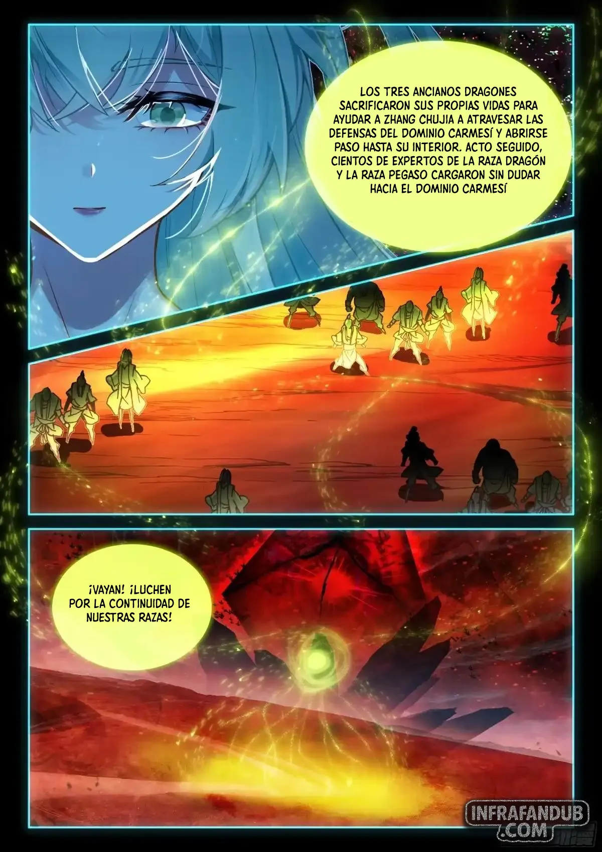 Combat Continent IV Capítulo 689 - Página 17 en español