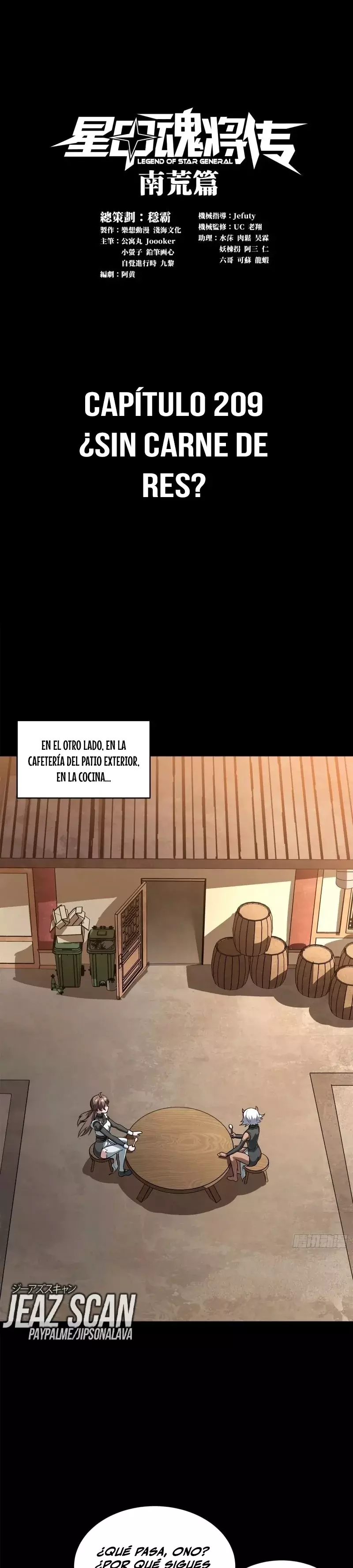 La Leyenda De La Estrella General Capítulo 209 - Página 4 en español