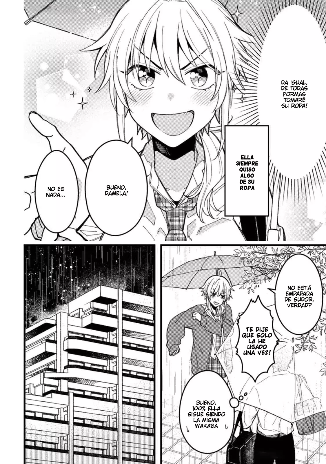 ¡Quiero entender a Wakaba-chan! Capítulo 9 - Página 7 en español
