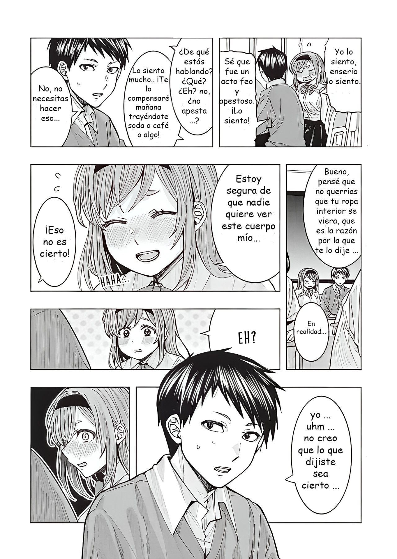 Tonari no Nobukuni-san wa Ore no Koto ga Suki na Ki ga Suru Capítulo 1 - Página 13 en español