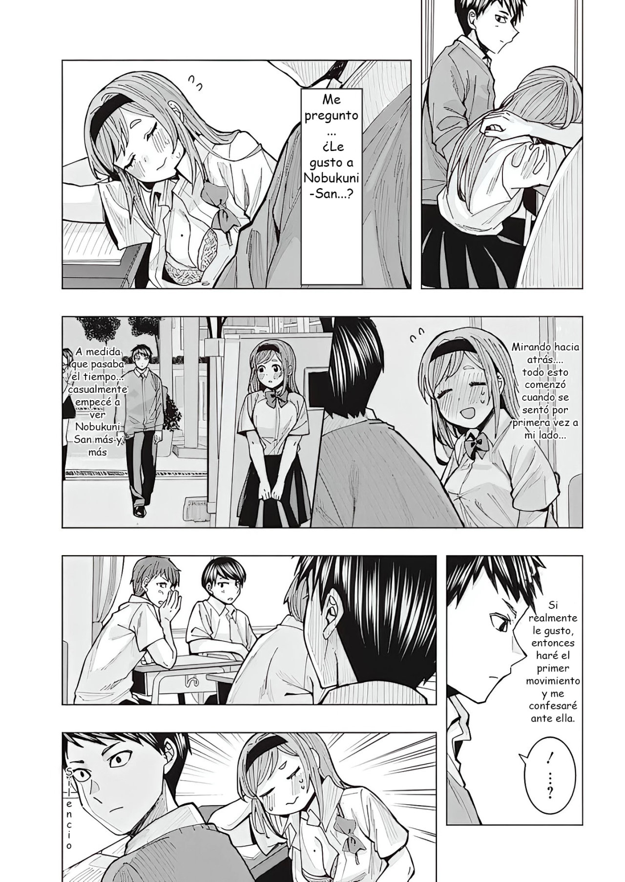 Tonari no Nobukuni-san wa Ore no Koto ga Suki na Ki ga Suru Capítulo 2 - Página 10 en español