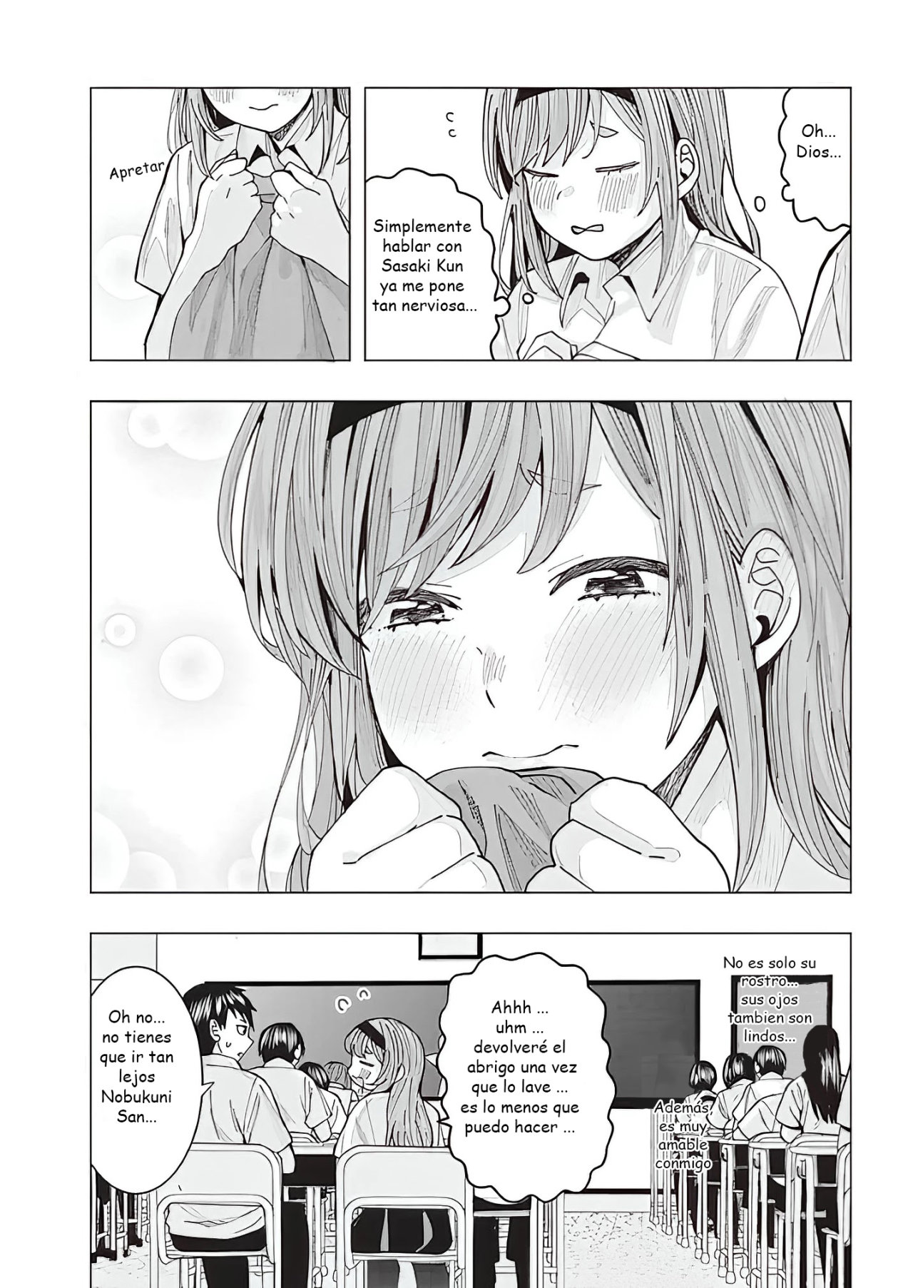 Tonari no Nobukuni-san wa Ore no Koto ga Suki na Ki ga Suru Capítulo 2 - Página 14 en español