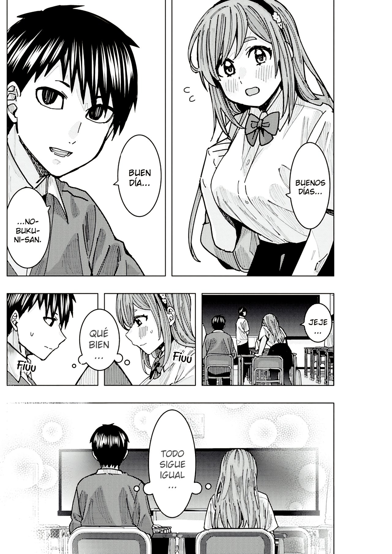 Tonari no Nobukuni-san wa Ore no Koto ga Suki na Ki ga Suru Capítulo 20 - Página 13 en español