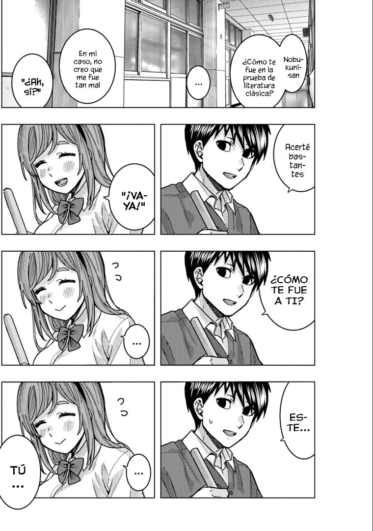 Tonari no Nobukuni-san wa Ore no Koto ga Suki na Ki ga Suru Capítulo 27 - Página 4 en español