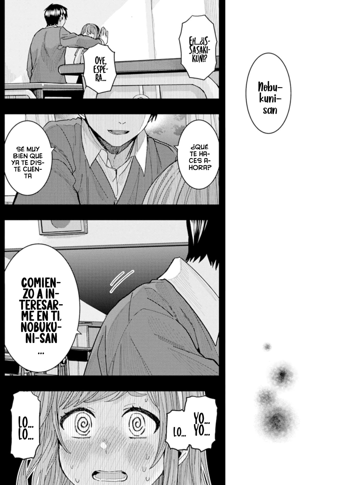 Tonari no Nobukuni-san wa Ore no Koto ga Suki na Ki ga Suru Capítulo 28 - Página 4 en español