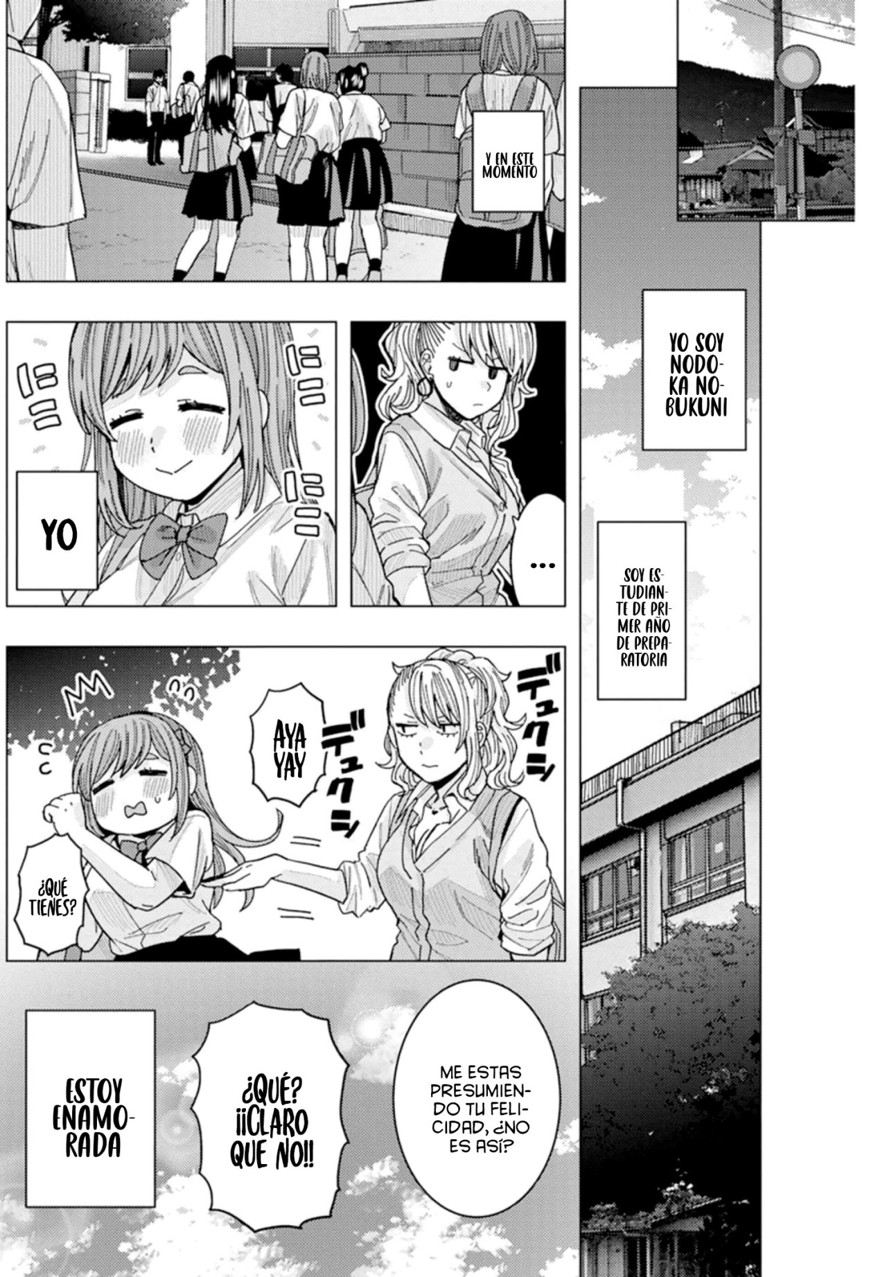 Tonari no Nobukuni-san wa Ore no Koto ga Suki na Ki ga Suru Capítulo 28 - Página 8 en español