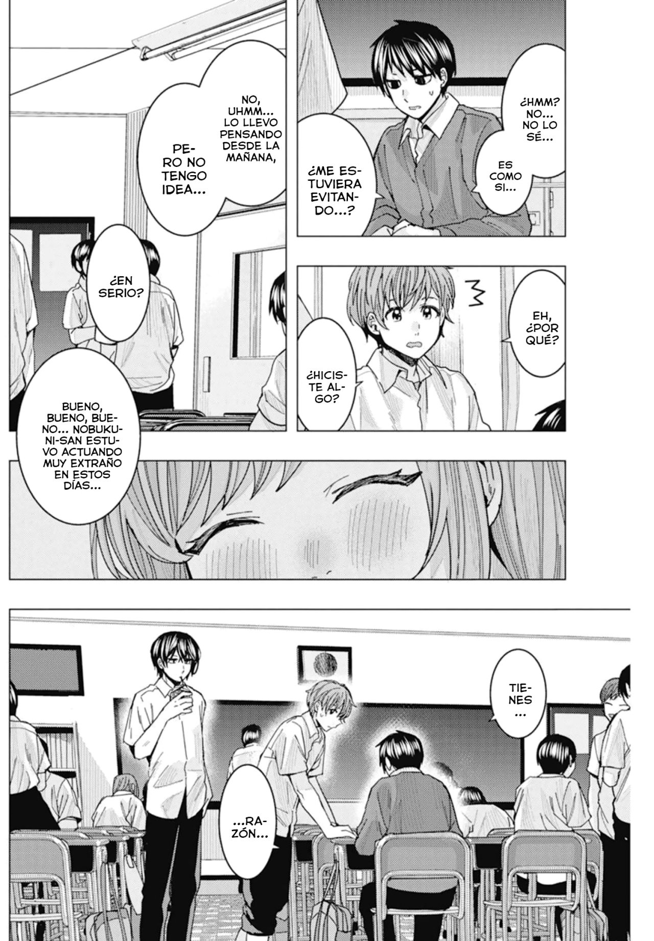 Tonari no Nobukuni-san wa Ore no Koto ga Suki na Ki ga Suru Capítulo 29 - Página 10 en español
