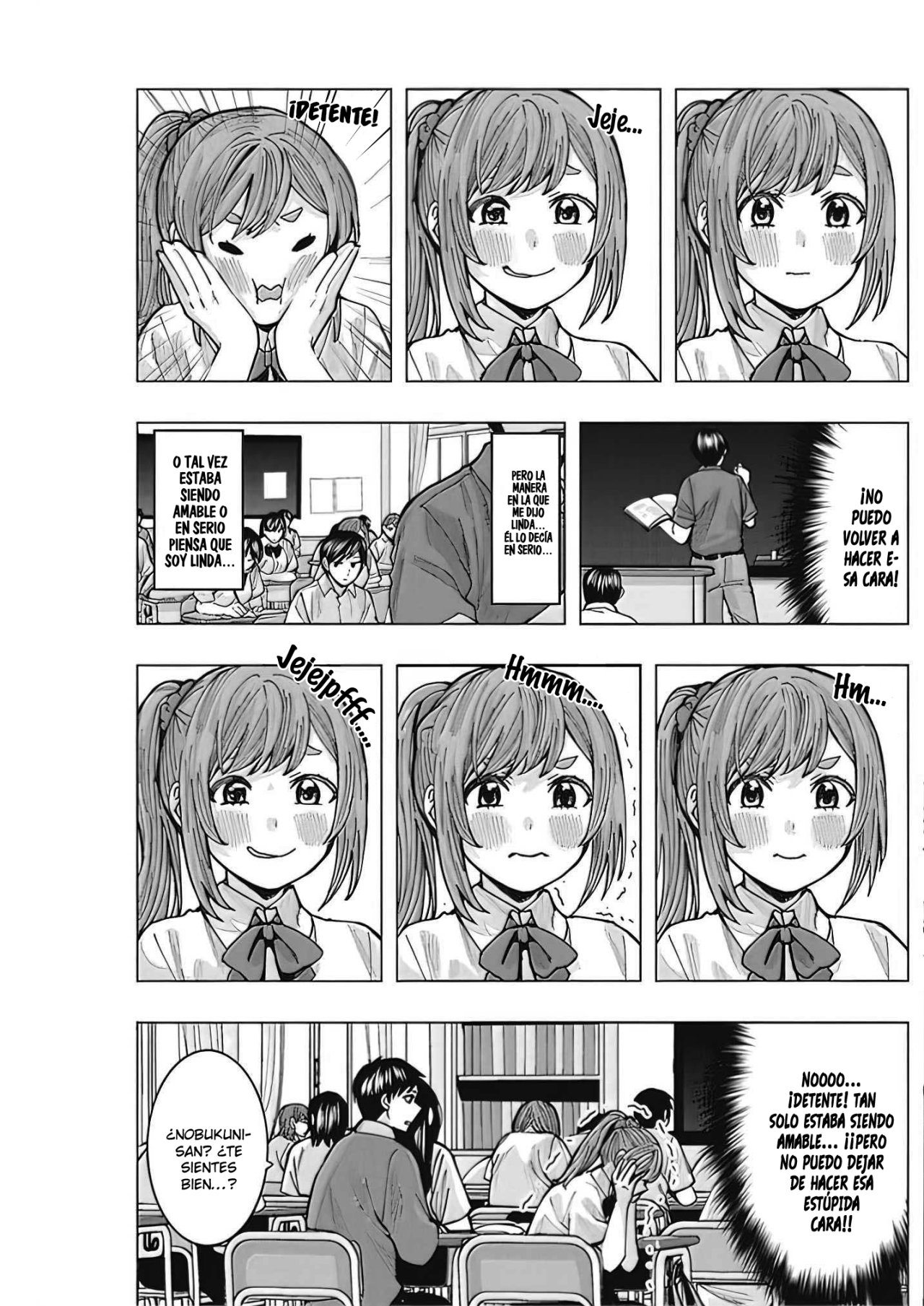 Tonari no Nobukuni-san wa Ore no Koto ga Suki na Ki ga Suru Capítulo 3 - Página 12 en español
