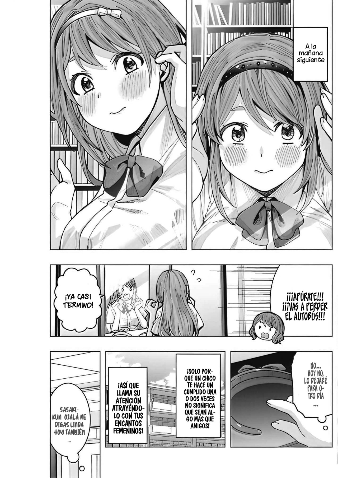 Tonari no Nobukuni-san wa Ore no Koto ga Suki na Ki ga Suru Capítulo 3 - Página 14 en español