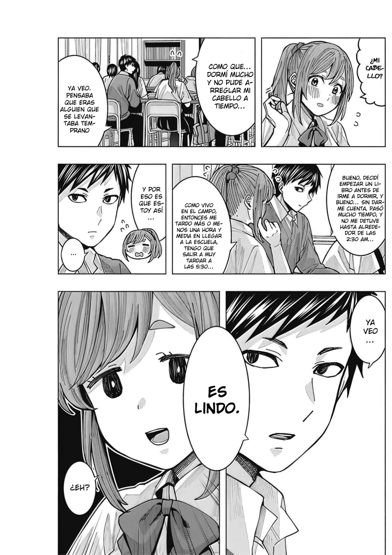 Tonari no Nobukuni-san wa Ore no Koto ga Suki na Ki ga Suru Capítulo 3 - Página 4 en español